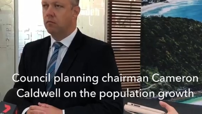 Population growth on the Gold Coast 