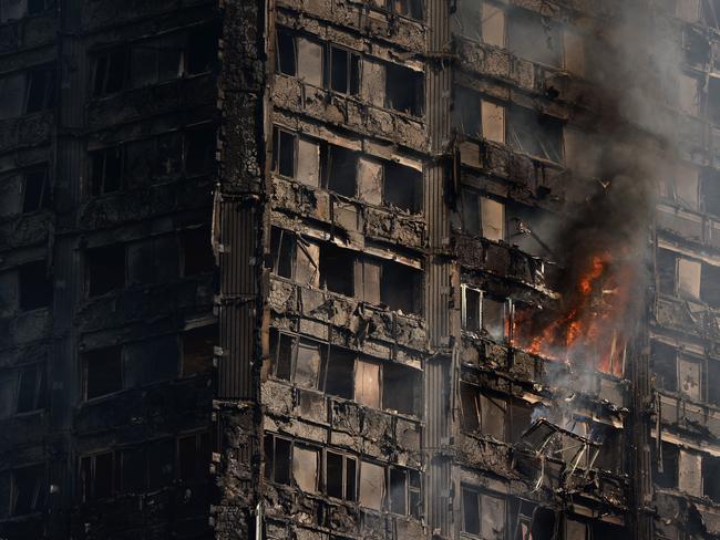 One developer told The Daily Telegraph aluminium cladding which is now under the microscope in London is “common” in Sydney. Picture: Chris J Ratcliffe