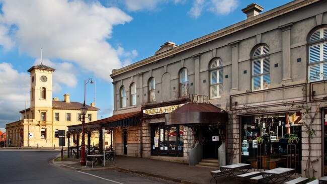 The Hotel Frangos in Daylesford. Photo: Visit Victoria