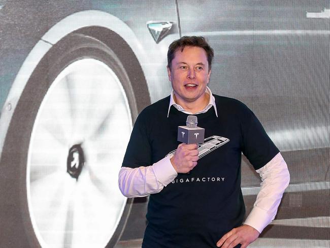 Tesla CEO Elon Musk. Picture: AFP