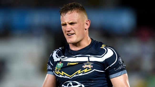 Coen HESS . NRL; North Queensland Cowboys Vs Canberra Raiders at 1300Smiles Stadium, Townsville. Pictre: Alix Sweeney