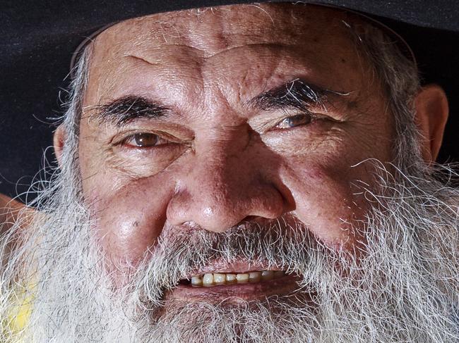 Western Australian indigenous leader Patrick Dodson pictured at Garma Festival in Arnhem Land. Pic Amos Aikman