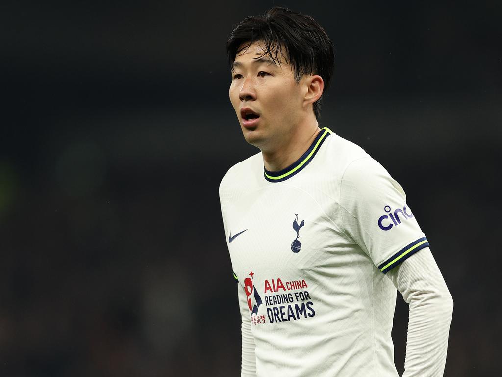 Heung-Min Son is receiving plenty of interest from Saudi Arabia. (Photo by Richard Heathcote/Getty Images)