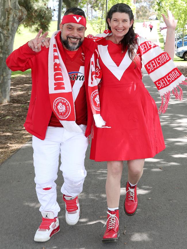 Marcus Schmerl and Jennifer Beauchamp. Picture: Sarah Reed