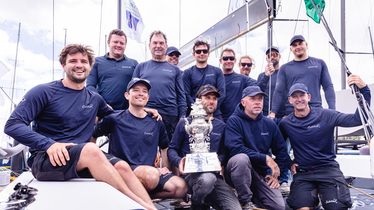 who is winning the sydney to hobart yacht race