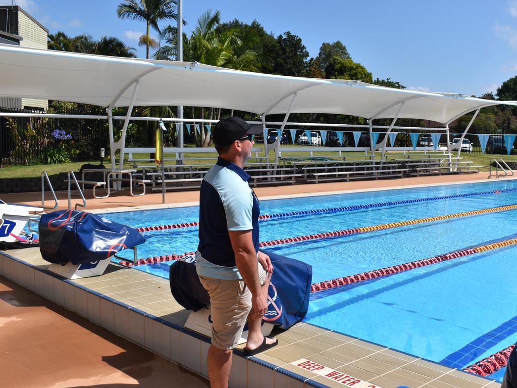 Metro North East Performance Hub Head Coach Simon Cusack oversees training at Alstonville.