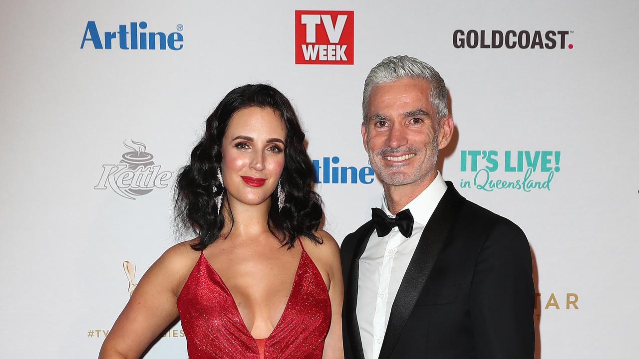 Lucy Zelic and Craig Foster. Picture: Chris Hyde/Getty Images