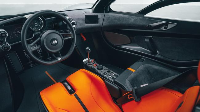 A manual transmission is a rare thing in a supercar these days.