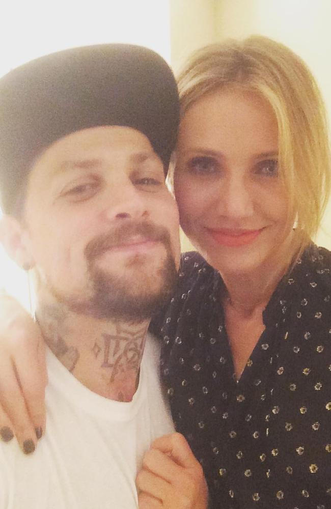 Benji and Cameron Diaz welcomed their daughter in January 2020. Picture: Instagram