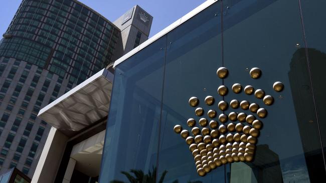 Crown Casino in Melbourne faces significant anti-money laundering allegations. Picture: AFP