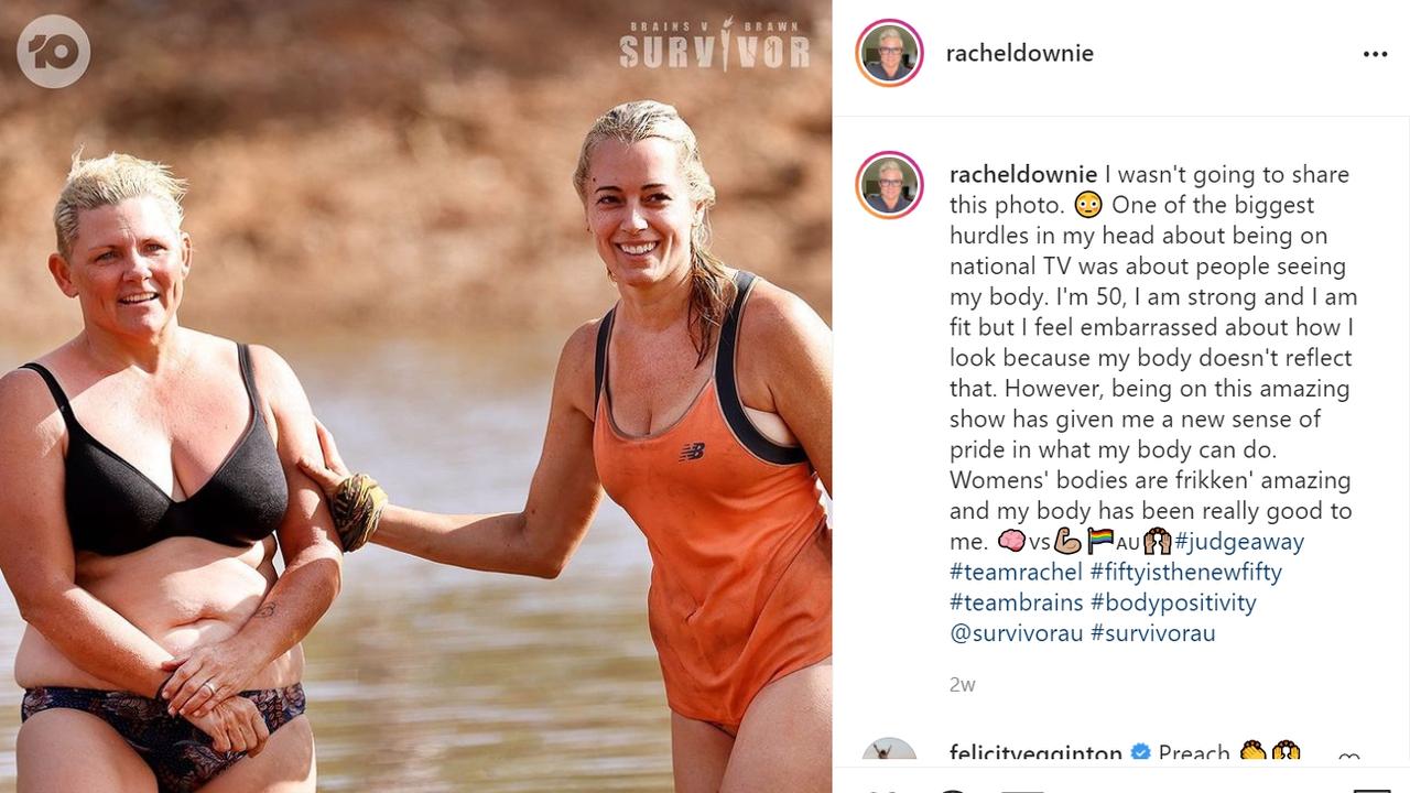 Survivor star fights back after bikini photo abuse