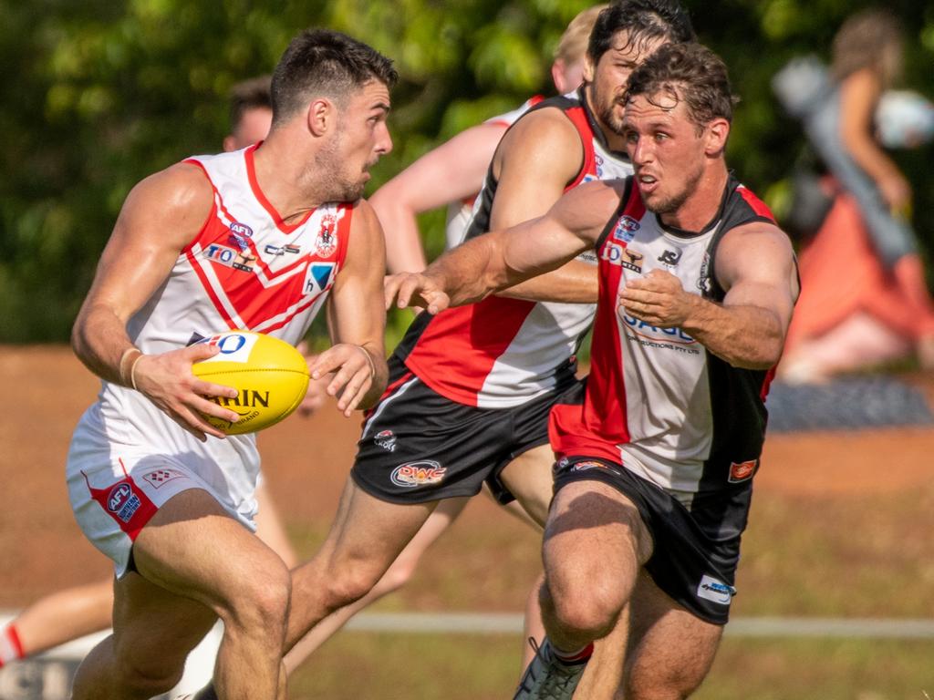 Waratah will take on Southern Districts in Round 3 of the NTFL Men's Premier League. Picture: Aaron Black/AFLNT Media