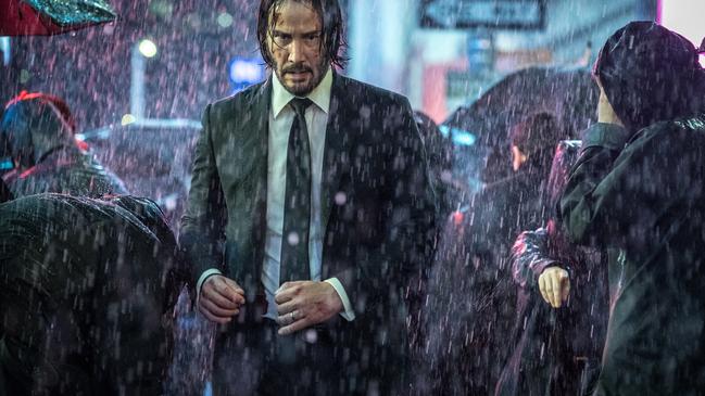 <s1> Keanu Reeves stars in  <i>John Wick: Chapter 3 — Parabellum</i>.</s1> <source></source> Picture: Niko Tavernise.