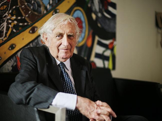 Proffessor Geoffrey Blainey spoke on the relationship between China and the Western world at the Stanley Burbury Theatre, UTAS.Picture: MATHEW FARRELL