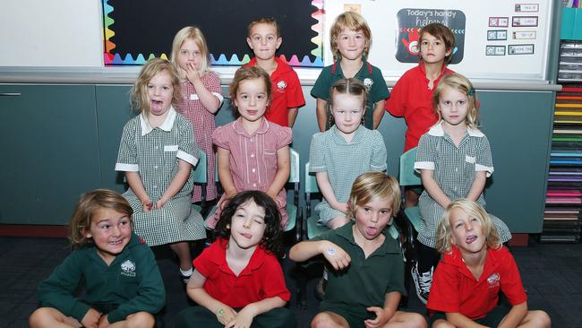 Bellbrae Primary Foundation FC Back row L-R: Leila Ugrin, Riley Knights, Tom Brackin, Ted Betts. Middle row: Imogen Page, Indie Stone, Harriet Madeley, Daisy Hart. Front row: Logan Fisher, Griffin Stanley, Jude Ryan, Ruben Knights.