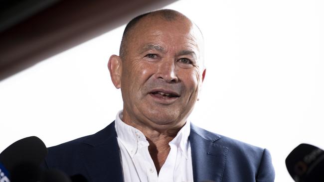 Eddie Jones pointed the finger at Rugby Australia for his decision to quit. Picture: Monique Harmer/NCA Newswire