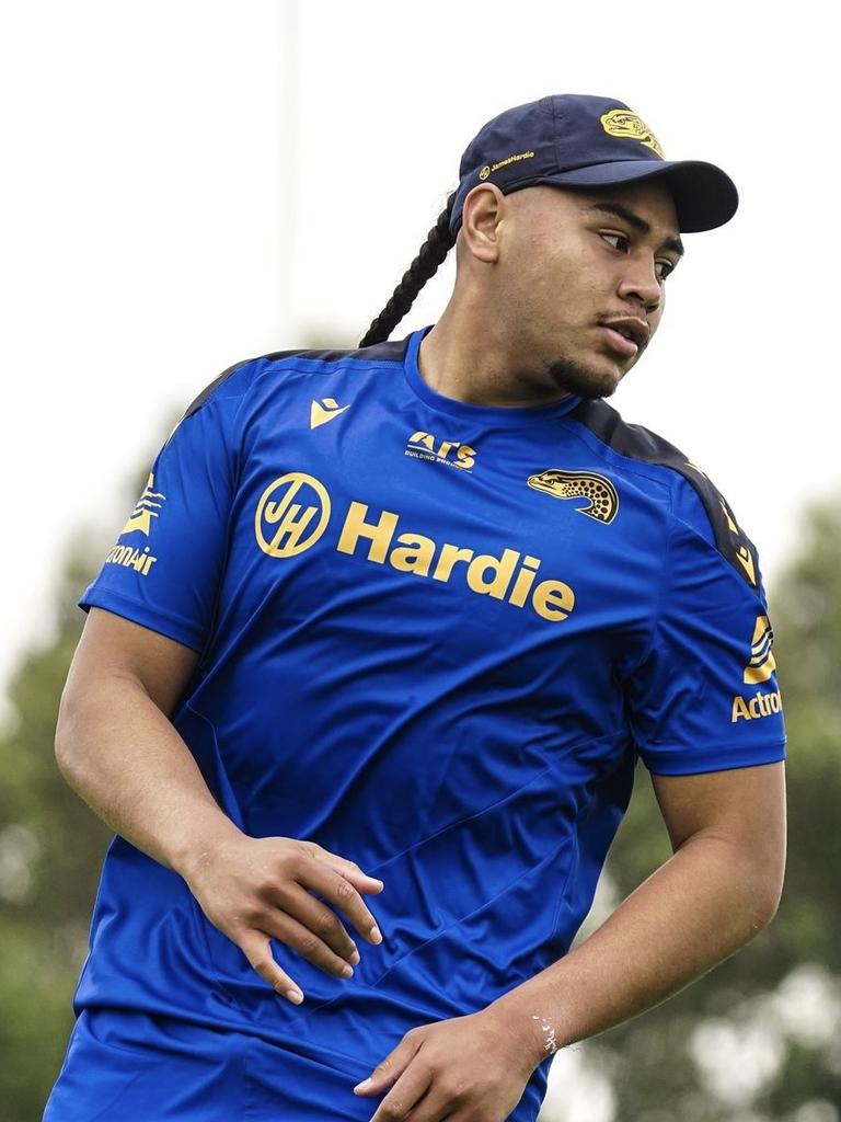 Eels rookie Sam Tuivaiti. Picture: Parramatta Eels