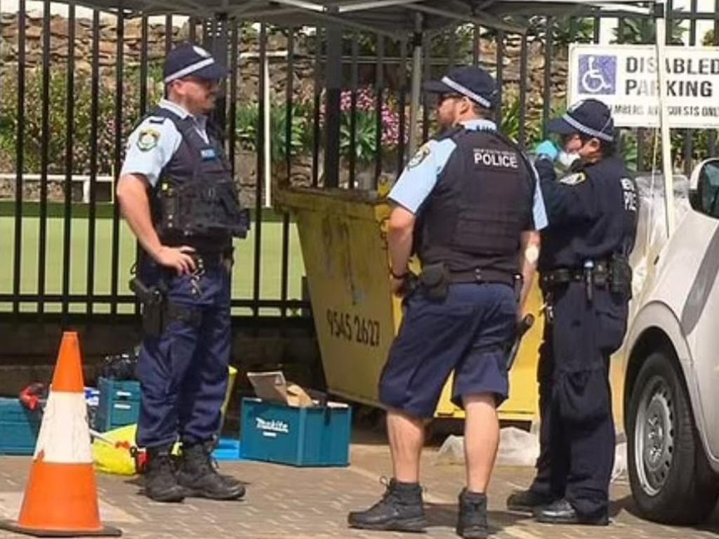 Items were found in a skip bin at a sports field in Cronulla.