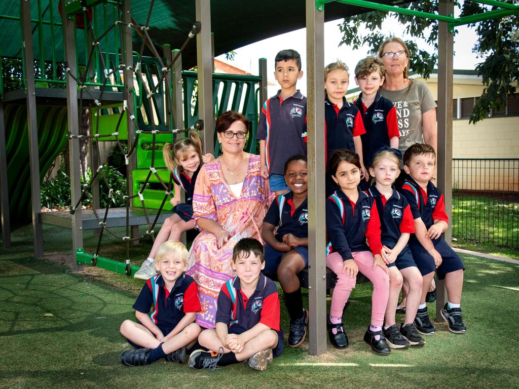 My First Year 2022: Harristown State Primary School. Prep: Stringrays. Teachers Miss Jane Edwards and Miss Anita Green-Slade. March 2022 Picture: Bev Lacey