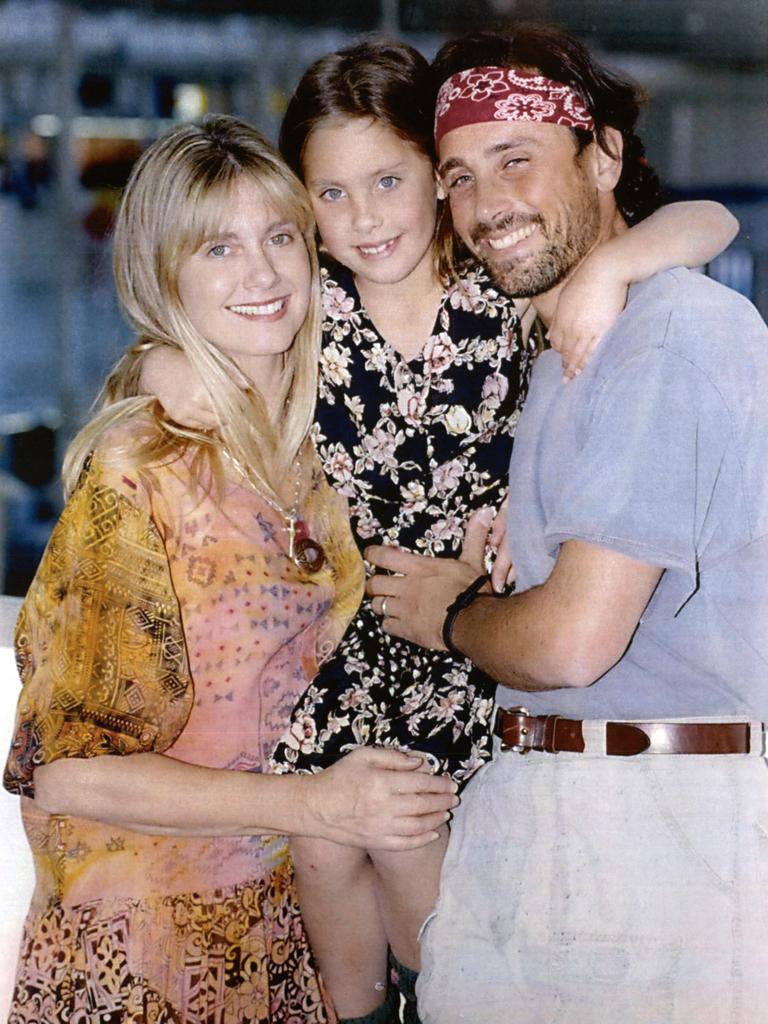 With daughter Chloe and Lattanzi.