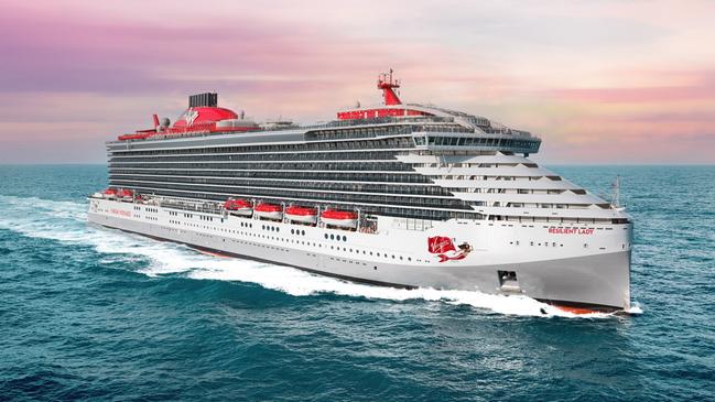 Virgin Voyages will bring its ship – the Resilient Lady – to Melbourne from next month, where it will be homeported at Station Pier.