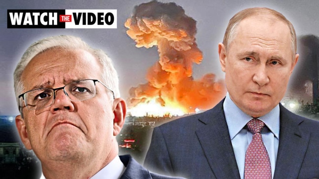 Putin is a "thug": PM Scott Morrison responds to Russian invasion