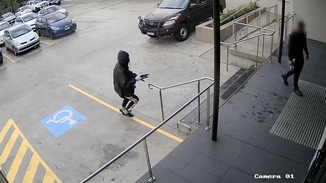 A man is being hunted by police after an armed robbery at the Lalor Park Hotel last month. Picture: NSW Police