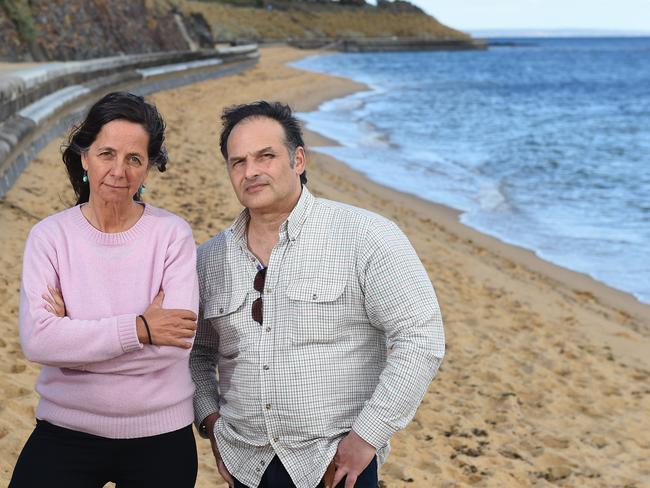 The Third Street beach will be replaced by a 440m long rock revetment. Picture: Josie Hayden