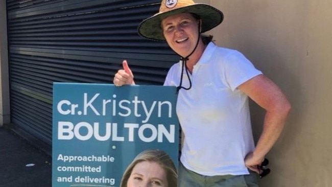 Councillor Kristyn Boulton is running in Division 4.