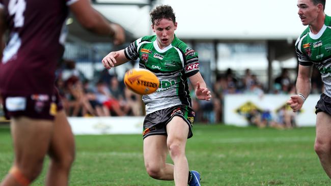 Adam Cook in action for the Townsville Blackhawks in 2019. Picture: Alix Sweeney