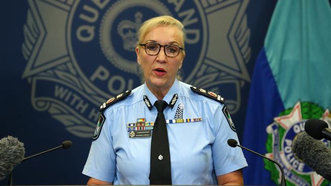 Queensland Police Commissioner Katarina Carrol. Picture: David Clark