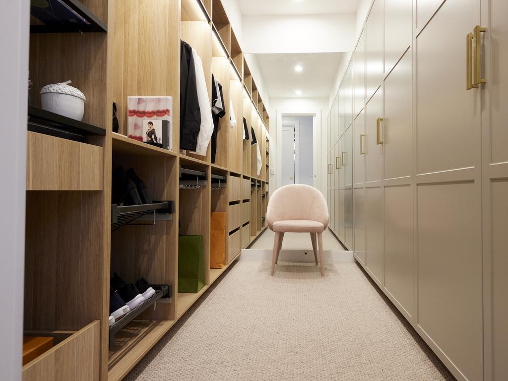 The walk-in wardrobe. Picture: Supplied