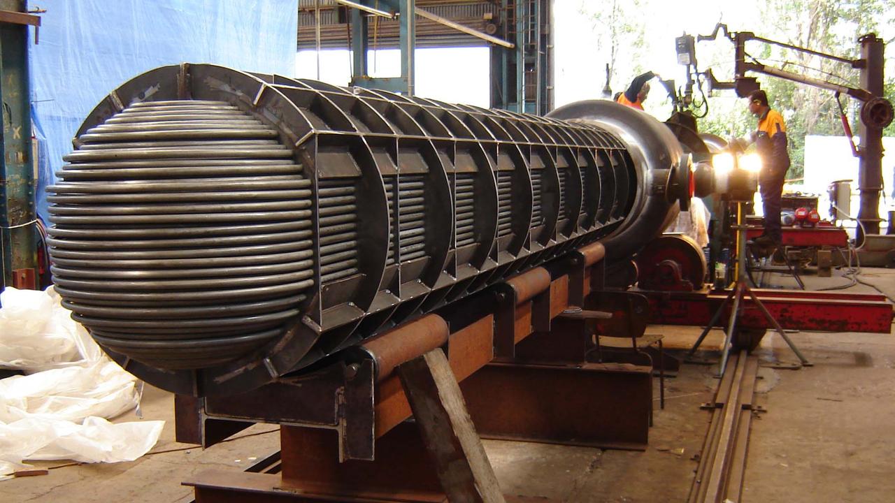 Heat exchangers for Geodynamics’ 1MW pilot plant.