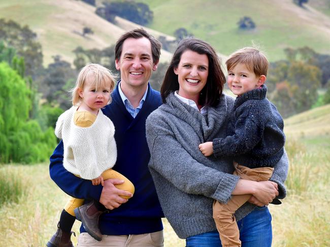 NEWS: Annabelle CleelandAnnabelle Cleeland is a new MP. PICTURED: Annabelle Cleeland with husband David, son 3.5yo Arthur and daughter 2yo Quinn.PICTURE: ZOE PHILLIPS