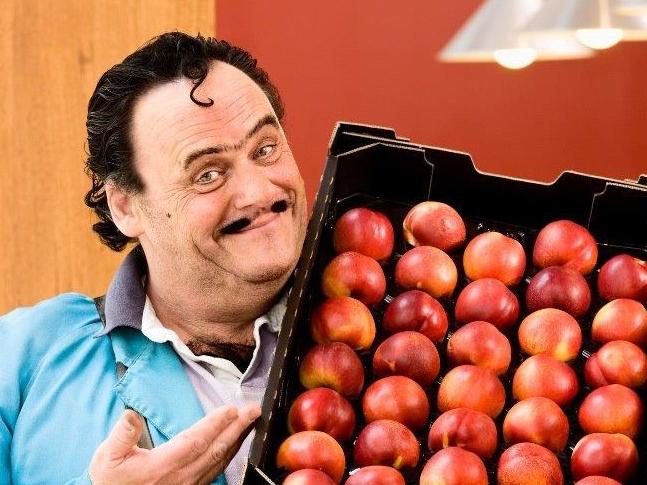 Con the Fruiterer aka comedian Mark Mitchell will be special guest compere at this weekend's Afternoon at the Proms.