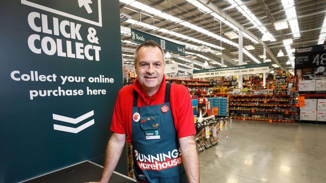 Mike Schneider, Managing Director of Bunnings. Picture: Peter Mathew