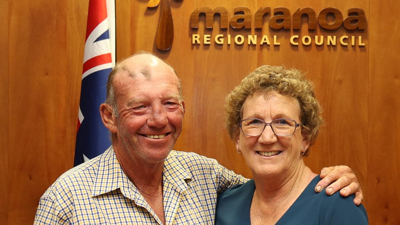 Maranoa Regional Council mayor, Wendy Taylor, will donate mayoral chains to the council in memory of her late husband, Peter Taylor.