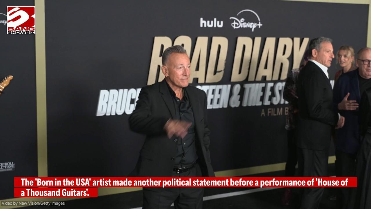Donald Trump has blasted Bruce Springsteen as a 'pushy, obnoxious JERK' and 'dumb as a rock'