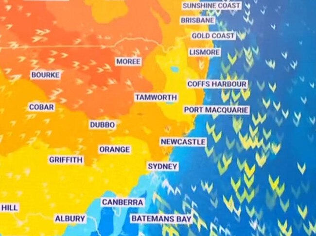 The heatwave continues to move north as fire bans remain in place across the state. Source: Supplied.