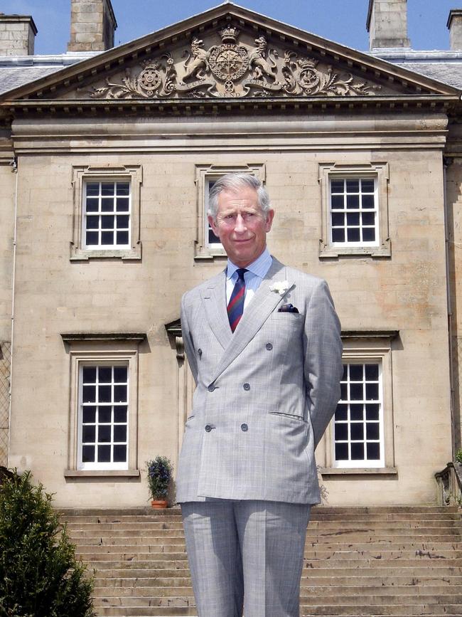 The then Prince of Wales at the reopening of Dumfries House in 2008. Picture: Getty Images