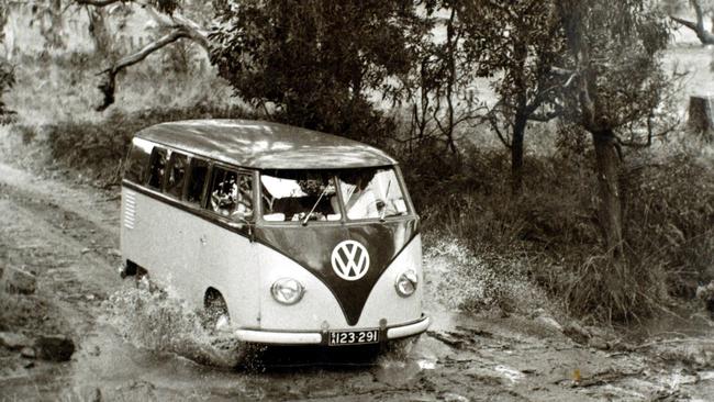 It was in a VW Kombi, similiar to the one picture, in which Eileen Rust did her first driving test 60 years ago.