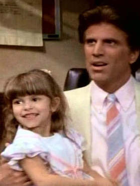 Judith Barsi and Ted Danson appear together in an episode of Cheers.