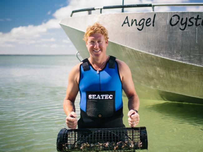 The oyster farmer dynamo behind the new Angel Oysters company is Zac Halman Angel Oysters is a new company that will soon have acquired one third of all the oysters leases around Port Lincoln in South Australia, including those at the sought-after Coffin Bay and Smoky Bay oyster hubs.