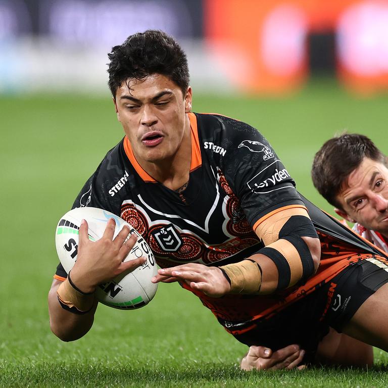 Tommy Talau didn’t play in 2022 due to injury. Picture: Getty Images