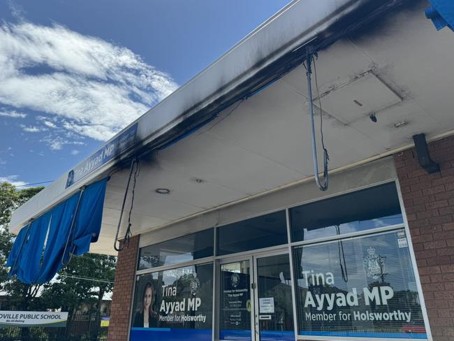 A man has been charged after Holsworthy state Liberal MP Tina Ayyad's Hammondville electorate office was damaged by fire on February 26.