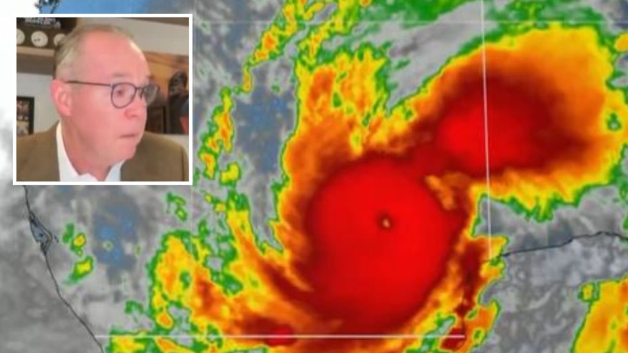 ‘Horrific’: Brutal hurricane reality on live TV