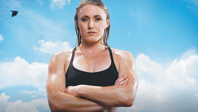 Australian Olympic Gold Medal winning Athlete Sally Pearson is pictured on the Gold Coast today for a Sunday Telegraph feature on female athletes.