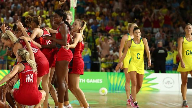 The difference between winning and losing at the Commonwealth Games. Picture: Getty Images