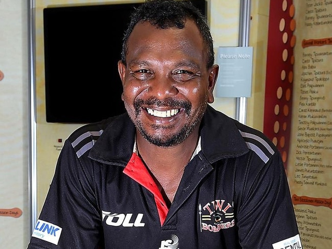 Willie Rioli Senior died suddenly in July, 2022. Picture: Dean Rioli