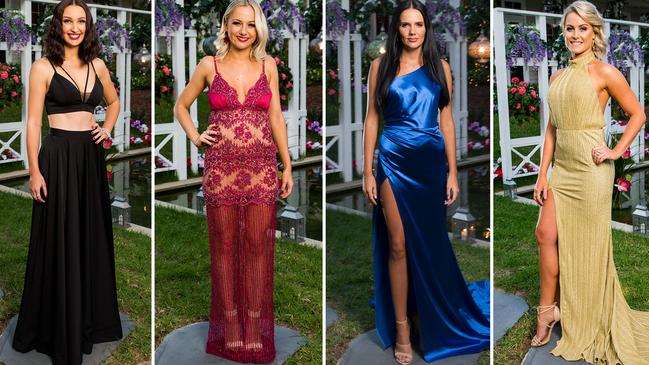 The Bachelor: Steph, Christina, Cayla and Ashlea. Picture: Supplied